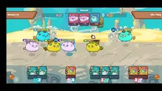 Axie Infinity | RAP TERMI vs RAP TERMI 3 aqua backlane with heal
