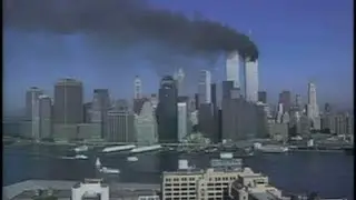 WABC-TV Remote Camera in Brooklyn facing WTC capturing UA175 explosion