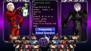 Kofwing EX 1.0 The King Of Fighters Wing download + New character Ash moveset
