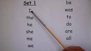 Jolly Phonics Tricky Words  phase 1