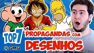 Propagandas com Desenhos Animados | Top 7 | QMQ S03E91