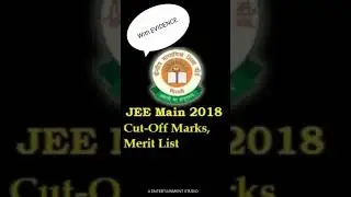 JEE MAIN 2018 CUT OFF