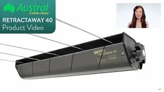Austral Retractaway 40 Retractable Clothesline Product Video