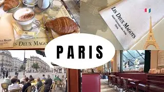 Walk in Paris France St Germain des Pr&egrave;s A breakfast in Paris - Historic caf&eacute; Les Deux Magots  2022