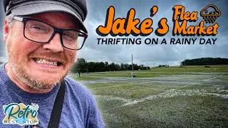 Thrifting Jakes Flea Market On A Miserable Rainy Pennsylvania Day | Physical Media Collecting