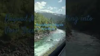 Blue Skies, Green Trees, Crystal Clear Valleys: From Myrdal to Voss |  #norway #nature #travel
