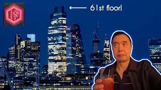 The HIGHEST bar in Europe? | Lucky Cat by Gordon Ramsay | 22 Bishopsgate London