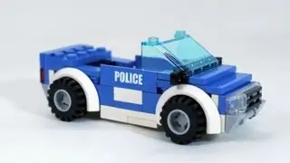 How To Build: LEGO Police Car