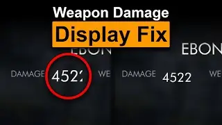 Skyrim Mod: Weapon Damage Display Fix