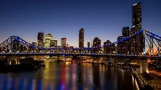 Brisbane City lights
