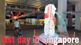 Last Day in Singapore 🇸🇬 | Shopping at Little India Market & Buying Souvenirs