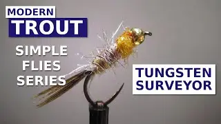 Fly Tying the Tungsten Surveyor (a Lance Egan nymph pattern)