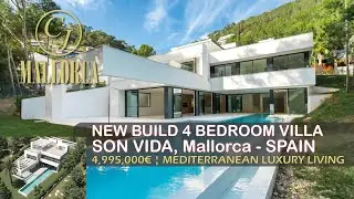 Modern New Build Villa for Sale in Son Vida, Mallorca | 4-Bed Luxury Estate