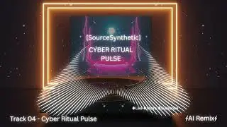 Cyber Ritual Pulse: Hypnotic AI Electronic Soundscape for Hypnosis & Focus