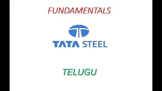 TATA STEEL Fundamental analysis || Telugu || by Mithil