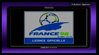 Nintendo Game Boy World Cup 98 Intro - Opening
