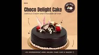 CHOCO DELIGHT CAKE Delicious Cream and Chocolate all over
