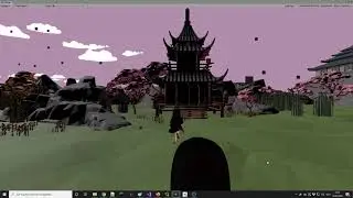 Samurai POLYGON Scenery and Camera Perspectives: Unity project GameMaster