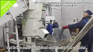 PP PE Film Agglomerator Compactor Machine