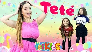 Testa Spalle Gambe e Piè - Canzoni per Bambini di YesKids con Tetè