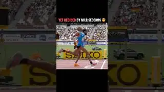 The Closest Marathon Finish Ever 😳 Ended Like a Sprint 🔥 #trackandfield #shorts #marathon