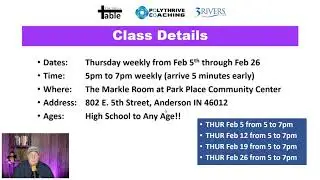 Finance, Job Readiness, Cooking, and Nutrition Class in Anderson!