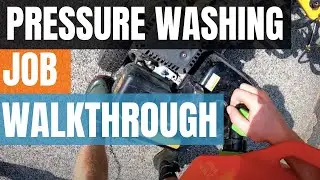 STARTING A PRESSURE WASHING BUSINESS IN 2020- PRESSURE WASHING JOB WALK THROUGH