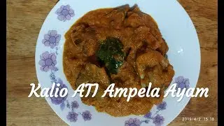 RECIPE BEST CHICKEN LIVER BY KHANZA || Resep Kalio Ati ampela Ayam