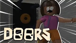 Даша и друзья впервые играют в DOORS... 😱😲