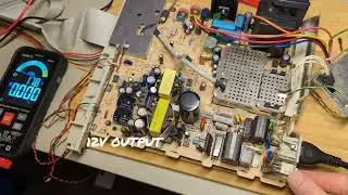 Recapped Macintosh Colour Classic Analog Board - Ticking Sound & Fluctuating Voltages