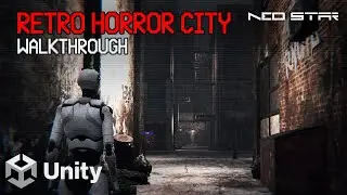Abandoned City for Retro Horror Games &ndash;  Demo Map Walkthrough