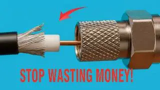 The secret to connecting the antenna cable to get free 4K clarity on your TV!