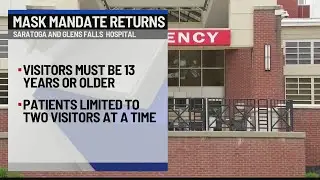 Mask mandate returns to Saratoga and Glens Falls Hospital