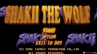 Shakii The Wolf gameplay (PC Game, 1995)
