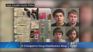 4 Charged In Drug Distribution In Maryland