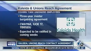 Kaleida, unions reach tentative agreement