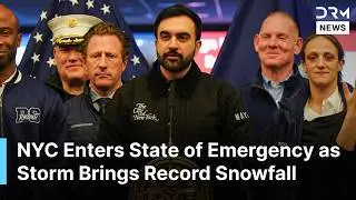 BREAKING NEWS: Historic Blizzard Hits NYC &ndash; Mamdani Declares State of Emergency and Travel Ban |AL1N