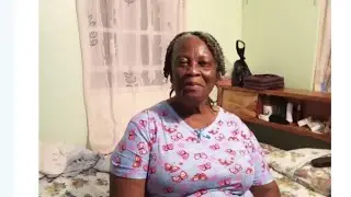 Funeral of 84 year old Mrs Veronica Yvette Coipel better known as Vetto of Woodford Hill