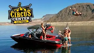 Las Vegas Circus Stars Go Surfing