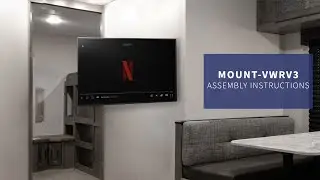 MOUNT-VWRV3 RV TV Mount with Articulating Arm Assembly by VIVO