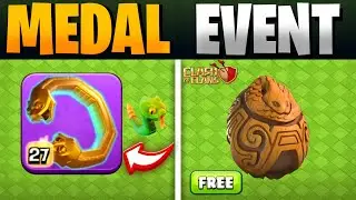 LUNAR MEDALS EVENT REWARD DETAILS🐍 UPCOMING LUNAR MEDALS EVENT IN COC 😀