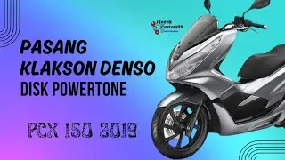 Pasang Klakson Original Denso Disk PowerTone di PCX 150 2019