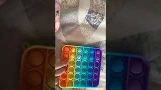 New square pop it toy
