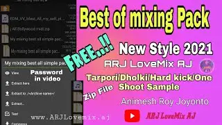 Best Of Dj Mixing Pack 2023 ||Fl Studio Mobile/PC | Tarpori,Dholki,vibration|Free Zip file |