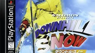 Downhill Snow (1998) Sony PlayStation 1 Gameplay 