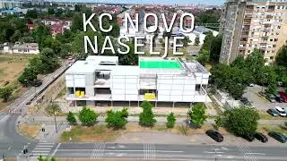KS Novo naselje iz vazduha: Pogledajte kako napreduje gradnja kulturne stanice u Novom Sadu