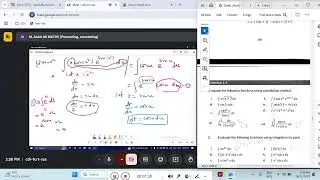 Basic integration problems