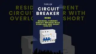 Type of circuit breaker MCB, MCCB, RCCB, RCBO, ELCB,ACB, VCB,MPCB #electrician #electric #shorts