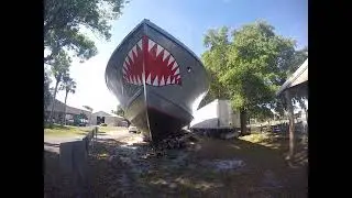 PTF-3 Nasty Class Vietnam patrol boat Deland Museum Florida.