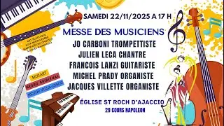 1&deg; Edition Sainte-C&eacute;cile - Eglise St Roch d'Ajaccio